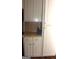 Kitchen with light cabinetry, wood countertops, and stainless steel hardware at 3857 Pointers Sw Way, Conyers, GA 30094