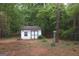 Outbuilding in wooded lot at 3857 Pointers Sw Way, Conyers, GA 30094