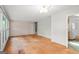 The living room features light-colored walls, hardwood floors, and a view into the kitchen at 1283 Bramble Ne Rd, Atlanta, GA 30329