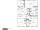 Second floor plan featuring bedrooms, bathrooms, a loft, and a laundry room at 247 Widener Way, Peachtree City, GA 30269