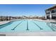 Resort-style community pool with plenty of room for swimming laps and soaking up the sun at 247 Widener Way, Peachtree City, GA 30269