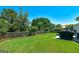 Lovely backyard with ample space and a patio at 127 Laurel Springs Dr, Mcdonough, GA 30253