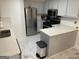 Modern kitchen with stainless appliances and spacious counter space at 401 Bainbridge Dr, Mcdonough, GA 30253