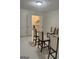 Dining room leading to the kitchen with four chairs at 2968 Par Lorraine, Lithonia, GA 30038