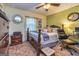 This bedroom features a bed with nightstands and carpet flooring at 6500 Wild Turkey Trl, Riverdale, GA 30296