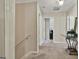 Hallway area that creates a bright and transitional space at 226 Long Island Dr, Whitesburg, GA 30185