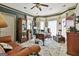 This stylish office features a large desk, comfortable seating, and sophisticated decor at 226 Long Island Dr, Whitesburg, GA 30185