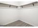 Walk-in closet featuring two metal hanging racks at 523 Mount Zion, Hapeville, GA 30354