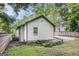 The home's exterior shows well-maintained siding and landscaping along its fenced perimeter at 523 Mount Zion, Hapeville, GA 30354