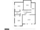 Floorplan displaying the basement layout with multiple rooms of various sizes at 3600 Goldenrod Dr, Alpharetta, GA 30005