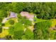 Surrounded by lush greenery, property offers a serene escape with a well-maintained lawn at 258 Big Oak Rd, Whitesburg, GA 30185