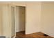 Bedroom with closet and hardwood flooring at 2916 Memorial Se Dr, Atlanta, GA 30317