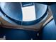 Dome shaped ceiling with light shining through the opening at 4076 Airline Rd, Mcdonough, GA 30252