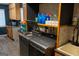 Modern laundry room featuring front-load machines and custom cabinets at 4076 Airline Rd, Mcdonough, GA 30252
