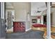 Inviting foyer leading to a spacious living area with a fireplace and hardwood floors at 135 Rockglen Ct, Fayetteville, GA 30215