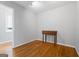 Light and airy bedroom with hardwood floors and neutral paint at 23 Hunting Creek Dr, Marietta, GA 30068