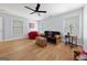 Spacious bedroom featuring bright windows, a ceiling fan, and plenty of space for relaxation and furnishings at 68 Edwin Pl, Atlanta, GA 30318