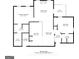 A detailed floor plan showcasing bedrooms, living room, kitchen, bathrooms, and other rooms at 175 Camry Ln, Grayson, GA 30017