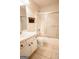 Bright bathroom with a vanity and shower tub combo at 110 Orchard Vw, Fayetteville, GA 30215