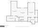 Unfinished basement floor plan with ample space perfect for storage or future expansion and customization at 120 Lapis Lake Pt, Fayetteville, GA 30215