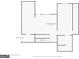 Floor plan showing the layout of the unfinished basement at 120 Lapis Lake Pt, Fayetteville, GA 30215