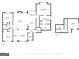 Detailed floor plan showcasing the layout of the first and second floor of the home at 474 Strawberry Walk, Loganville, GA 30052