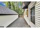 Spacious back deck is perfect for entertaining and overlooks the wooded lot at 500 Pomona Circle Sw, Atlanta, GA 30315