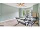 Bedroom with large window, desk, and office chair at 1210 Magnolia Park Cir, Cumming, GA 30040