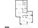 Basement floor plan featuring a game room, media room, bedroom, and flex room at 3400 Dencrest Se Ct, Smyrna, GA 30080