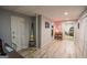 Finished basement area with multiple rooms and a glimpse of a workout area at 150 Sandy Ridge Trl, Fayetteville, GA 30214