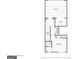 Floor plan exhibiting the bedroom, closet, laundry room and bathroom at 1858 Preserve Way, Atlanta, GA 30341