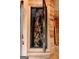 Unique home interior featuring a preserved tree trunk encased in glass, showcasing nature indoors at 6290 Cascade Palmetto Hwy, Fairburn, GA 30213