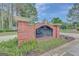 Lakemont brick entrance sign at 165 Hidden Lake Dr, Fayetteville, GA 30215
