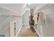 Spacious walk-in closet with hardwood floors and wire shelving for ample storage at 3525 Montebello Pkwy, Cumming, GA 30028