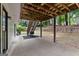 Outdoor space featuring a patio and staircase leading to the upper deck at 4733 Julian Way, Acworth, GA 30101