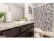 The bathroom includes a granite top vanity, a mirror, and a shower at 210 Jenny Ct, Grantville, GA 30220