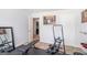 Workout room with exercise equipment and an open doorway at 210 Jenny Ct, Grantville, GA 30220