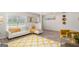 Bright living area with stylish decor, wood flooring, and plenty of natural light at 210 Jenny Ct, Grantville, GA 30220