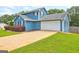Spacious two-car garage and long driveway at 108 Country Acres Ct, Mcdonough, GA 30253