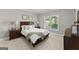 Calm bedroom with two windows and a queen bed, providing a serene atmosphere for rest and relaxation at 1104 Victoria Ne St, Atlanta, GA 30319
