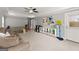 Open bonus room with ceiling fan and recessed lights, a versatile space for play or relaxation at 1104 Victoria Ne St, Atlanta, GA 30319