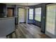 Dining area featuring a large window, closet, and door leading to the outside at 692 Sedgwick Dr, Jonesboro, GA 30238