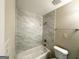 Bathroom with new tile, updated fixtures, and modern finishes at 3670 Broadview Ct, Decatur, GA 30032