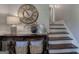 Warm entryway with a decorative console table and stylish accents creating an inviting space at 123 Mill, Dallas, GA 30157