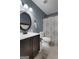 This is a full bathroom with a shower/tub combination and tile floors at 1195 New Hope Rd, Locust Grove, GA 30248