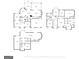 Complete floor plan featuring the main floor, upstairs and basement layouts of the home at 4680 Brighton Lake Dr, Cumming, GA 30040