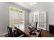 Office with hardwood floors, natural light and French doors at 4680 Brighton Lake Dr, Cumming, GA 30040