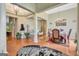 Spacious foyer with open layout and hardwood flooring throughout at 835 Virginia Parks, Fayetteville, GA 30215