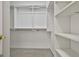 Bright walk-in closet with ample shelving and hanging space at 164 Interlochen Dr, Peachtree City, GA 30269