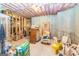 Unfinished basement is ready for customization and ample storage options at 235 Ashley Forest Dr, Fayetteville, GA 30214